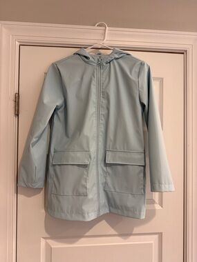 Me Jane Light Blue Kids Raincoat with Hood